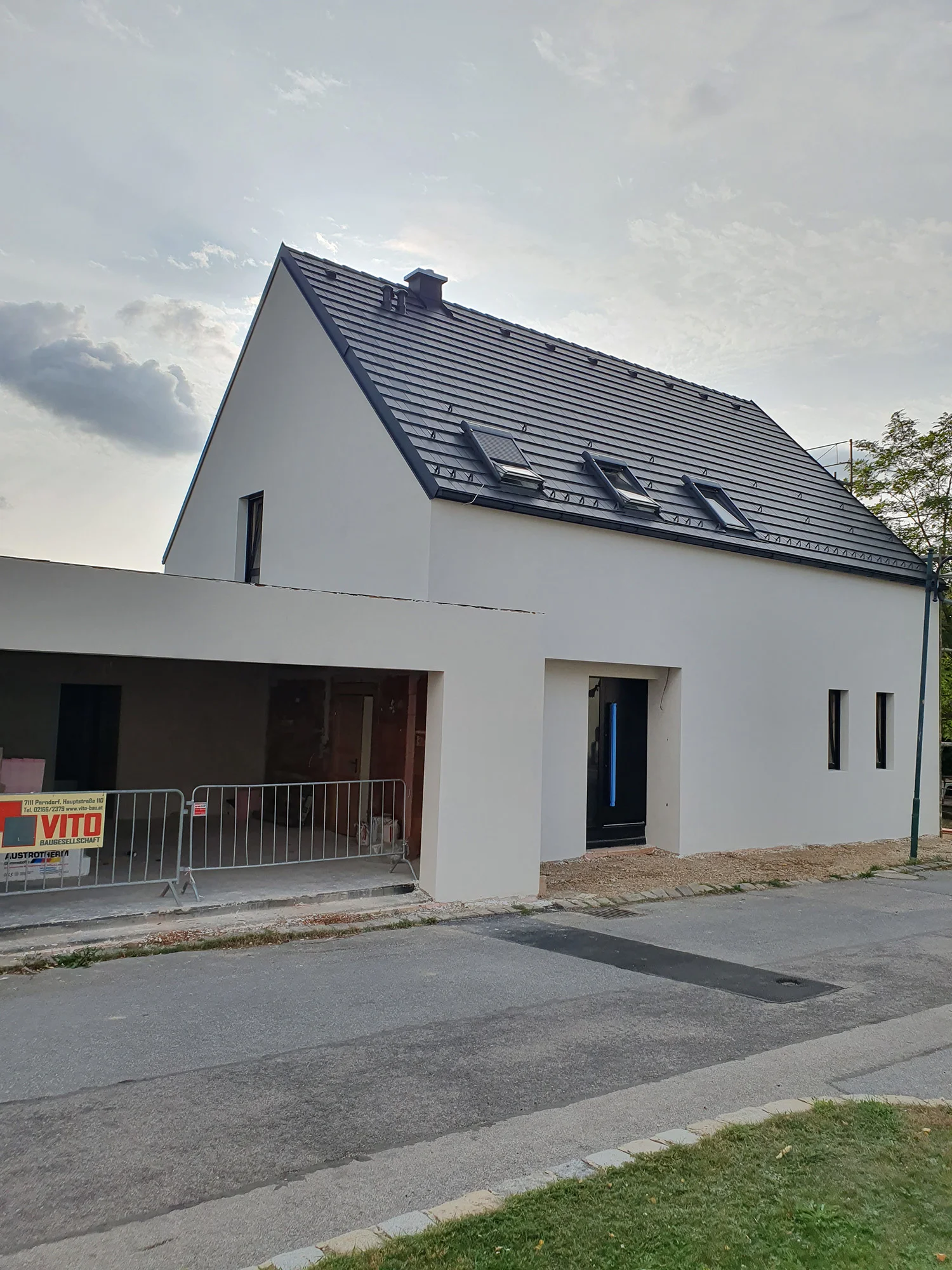 Bauprojekt Einfamilienhaus